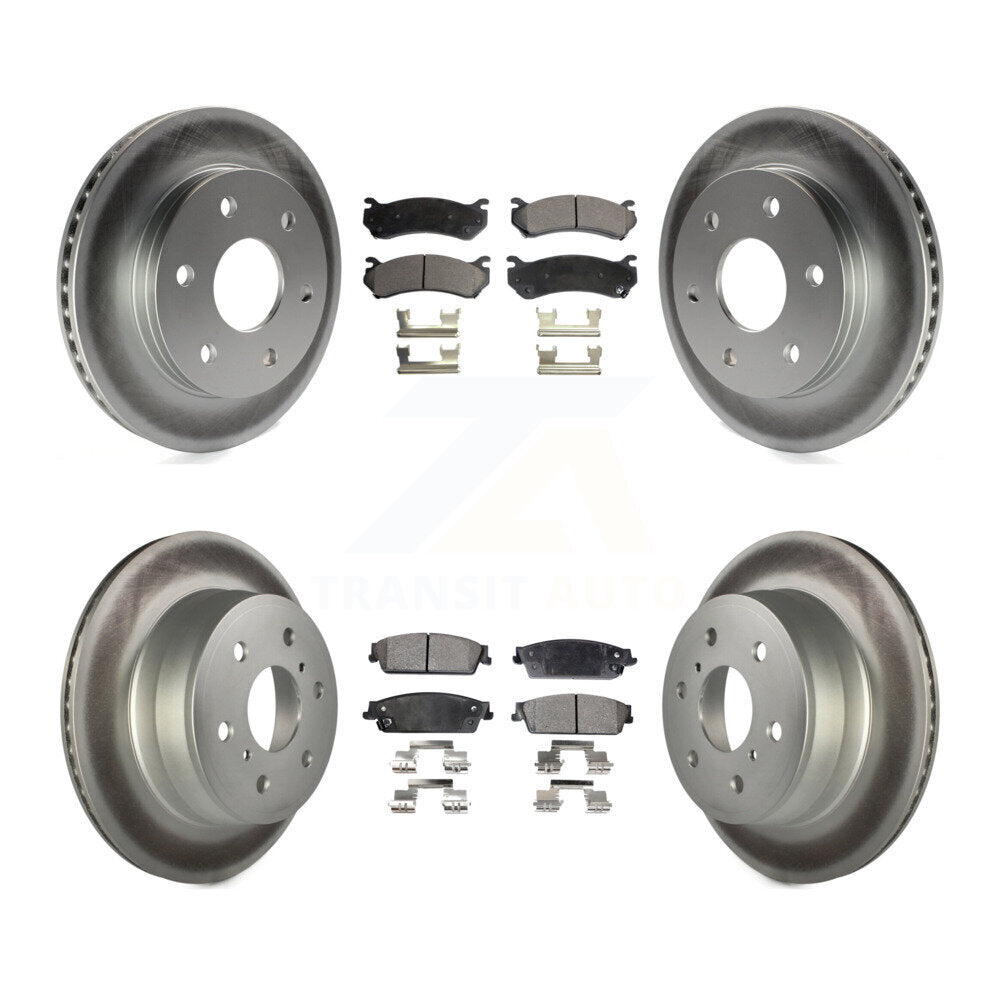 Disc Rotors and Ceramic Brake Pads Kit-KGT-100595 - Kit.bestparts.ca Kit.bestparts.ca