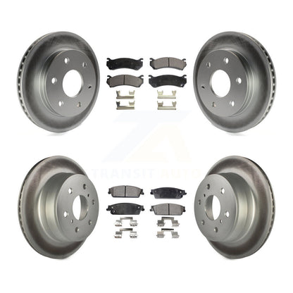 Disc Rotors and Ceramic Brake Pads Kit-KGT-100595 - Kit.bestparts.ca