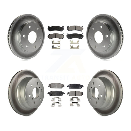 Disc Rotors and Ceramic Brake Pads Kit-KGT-100595 - Kit.bestparts.ca