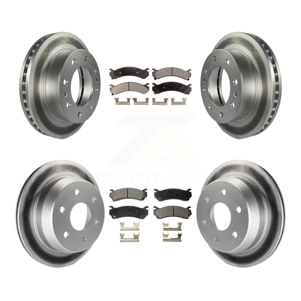 Disc Rotors and Ceramic Brake Pads Kit-KGT-100596 - Kit.bestparts.ca