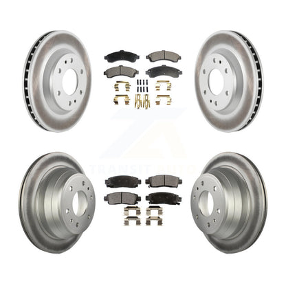 Disc Rotors and Ceramic Brake Pads Kit-KGT-100604 - Kit.bestparts.ca