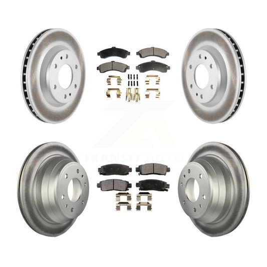 Disc Rotors and Ceramic Brake Pads Kit-KGT-100604 - Kit.bestparts.ca