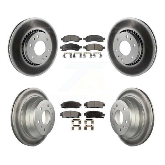 disc rotors and ceramic brake pads-kgt-100605 - Kit.bestparts.ca