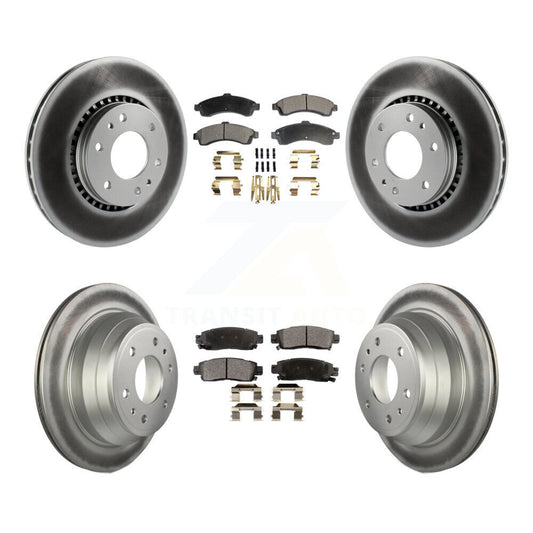 disc rotors and ceramic brake pads-kgt-100606 - Kit.bestparts.ca