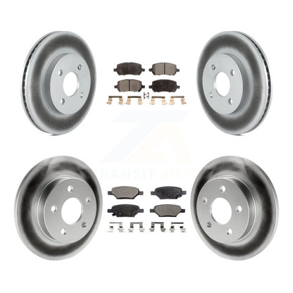 Disc Rotors and Ceramic Brake Pads Kit-KGT-100608 - Kit.bestparts.ca