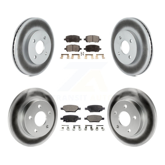 Disc Rotors and Ceramic Brake Pads Kit-KGT-100608 - Kit.bestparts.ca