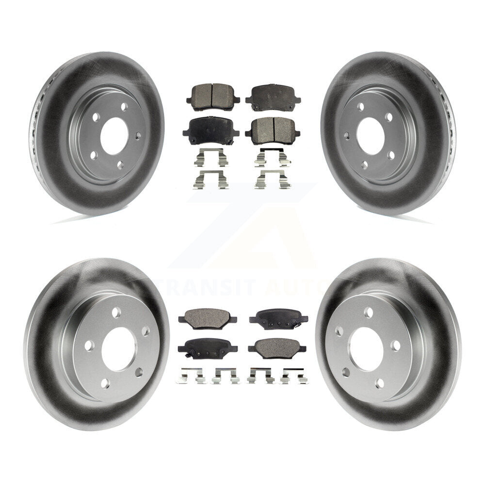 Disc Rotors and Ceramic Brake Pads Kit-KGT-100609 - Kit.bestparts.ca Kit.bestparts.ca
