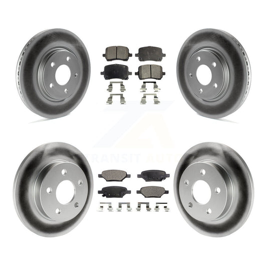 Disc Rotors and Ceramic Brake Pads Kit-KGT-100609 - Kit.bestparts.ca