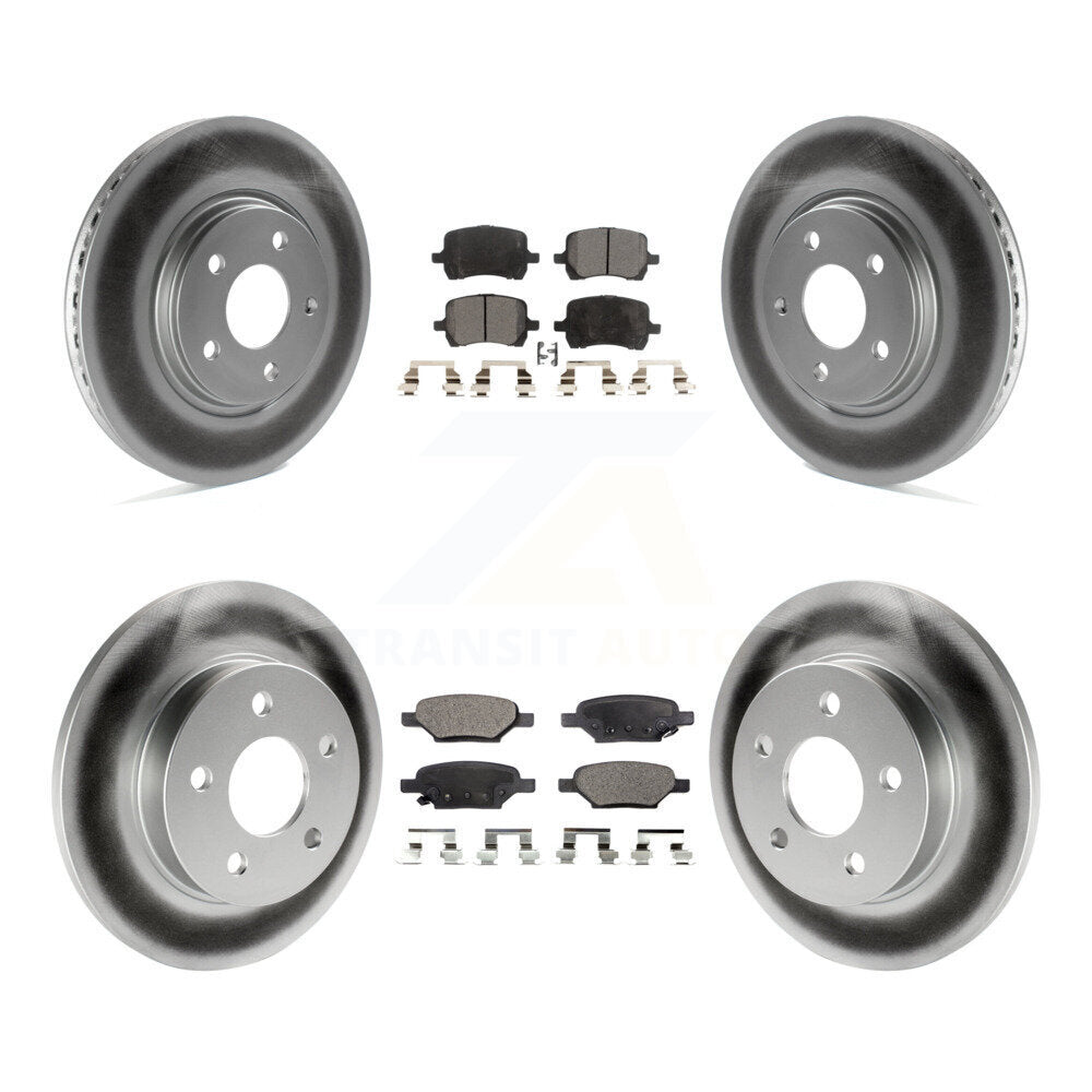 Disc Rotors and Ceramic Brake Pads Kit-KGT-100610 - Kit.bestparts.ca Kit.bestparts.ca