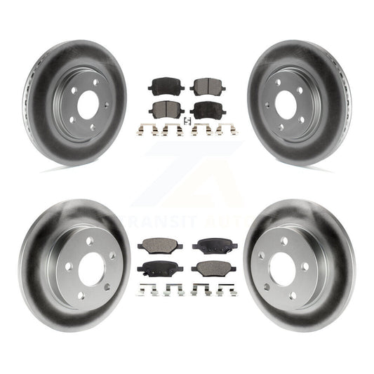 Disc Rotors and Ceramic Brake Pads Kit-KGT-100610 - Kit.bestparts.ca