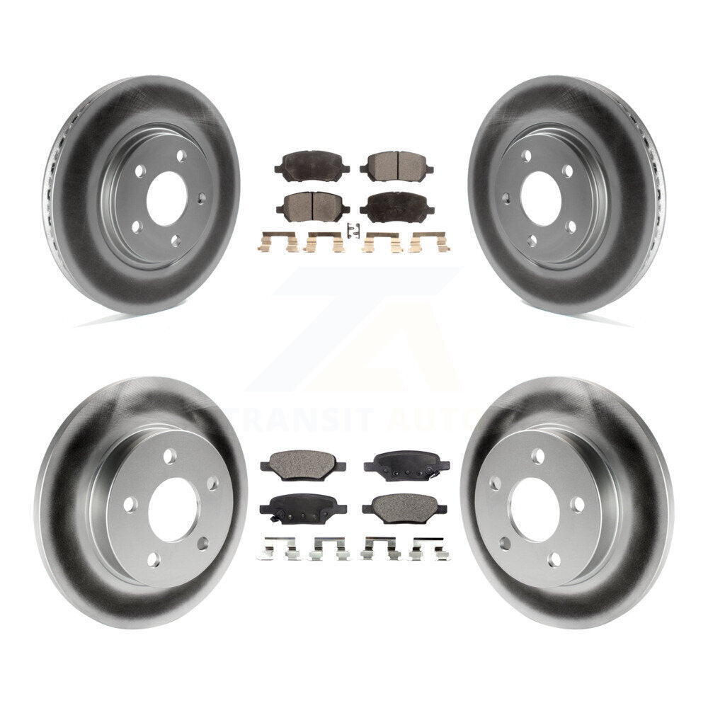 Disc Rotors and Ceramic Brake Pads Kit-KGT-100611 - Kit.bestparts.ca Kit.bestparts.ca
