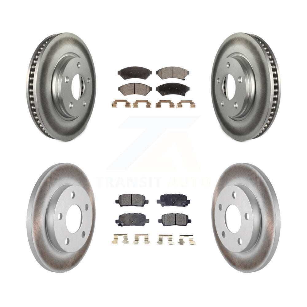 Disc Rotors and Ceramic Brake Pads Kit-KGT-100612 - Kit.bestparts.ca