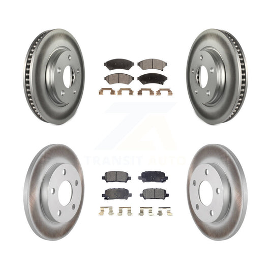 Disc Rotors and Ceramic Brake Pads Kit-KGT-100612 - Kit.bestparts.ca