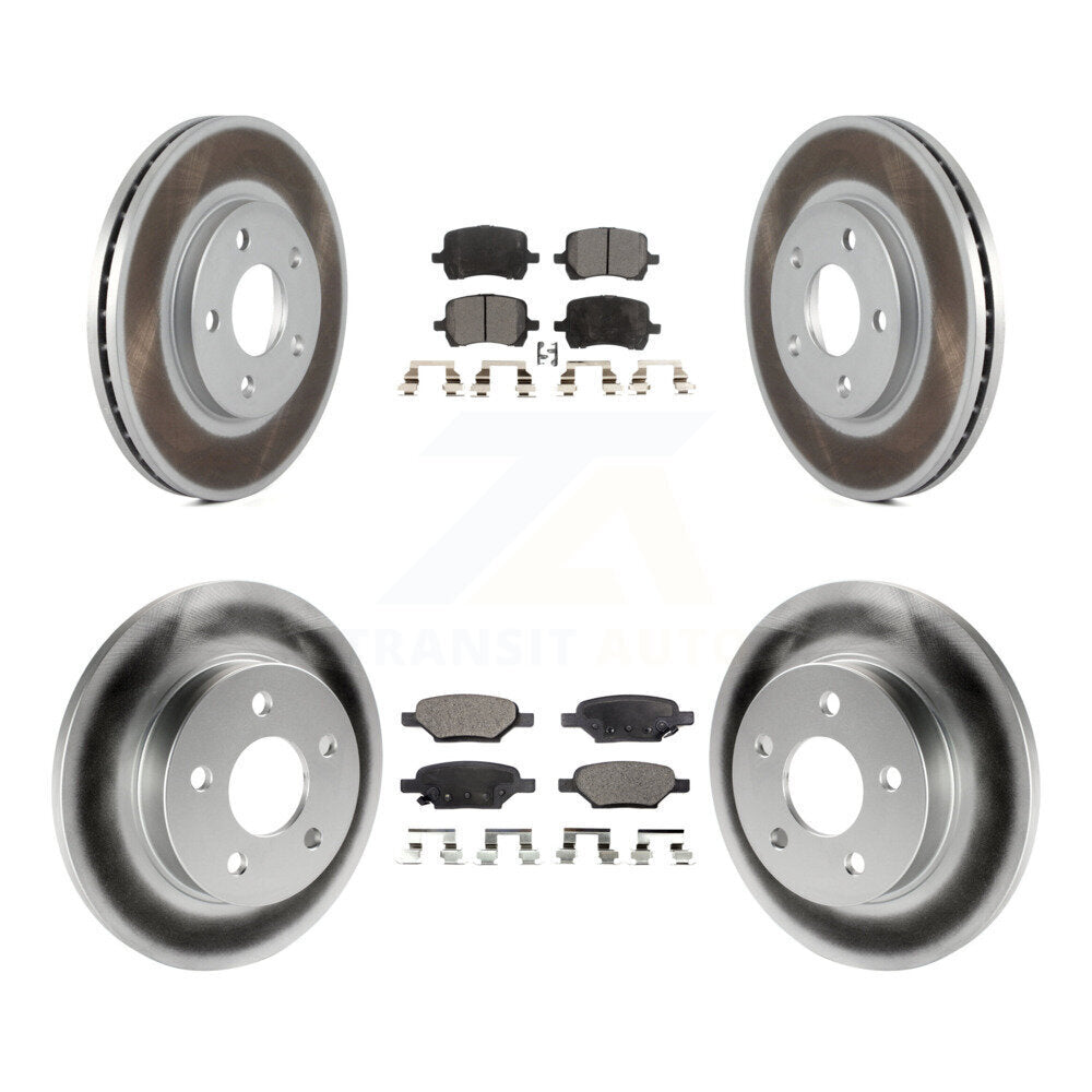 Disc Rotors and Ceramic Brake Pads Kit-KGT-100614 - Kit.bestparts.ca Kit.bestparts.ca