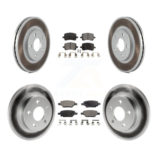 Disc Rotors and Ceramic Brake Pads Kit-KGT-100614 - Kit.bestparts.ca