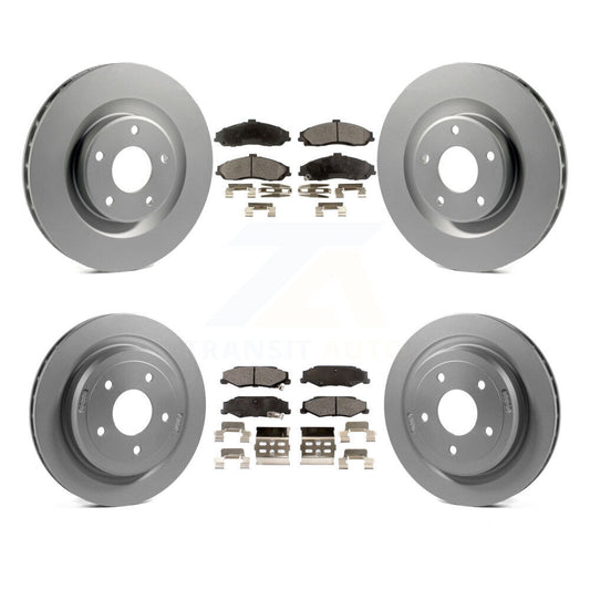 Disc Rotors and Ceramic Brake Pads Kit-KGT-100615 - Kit.bestparts.ca