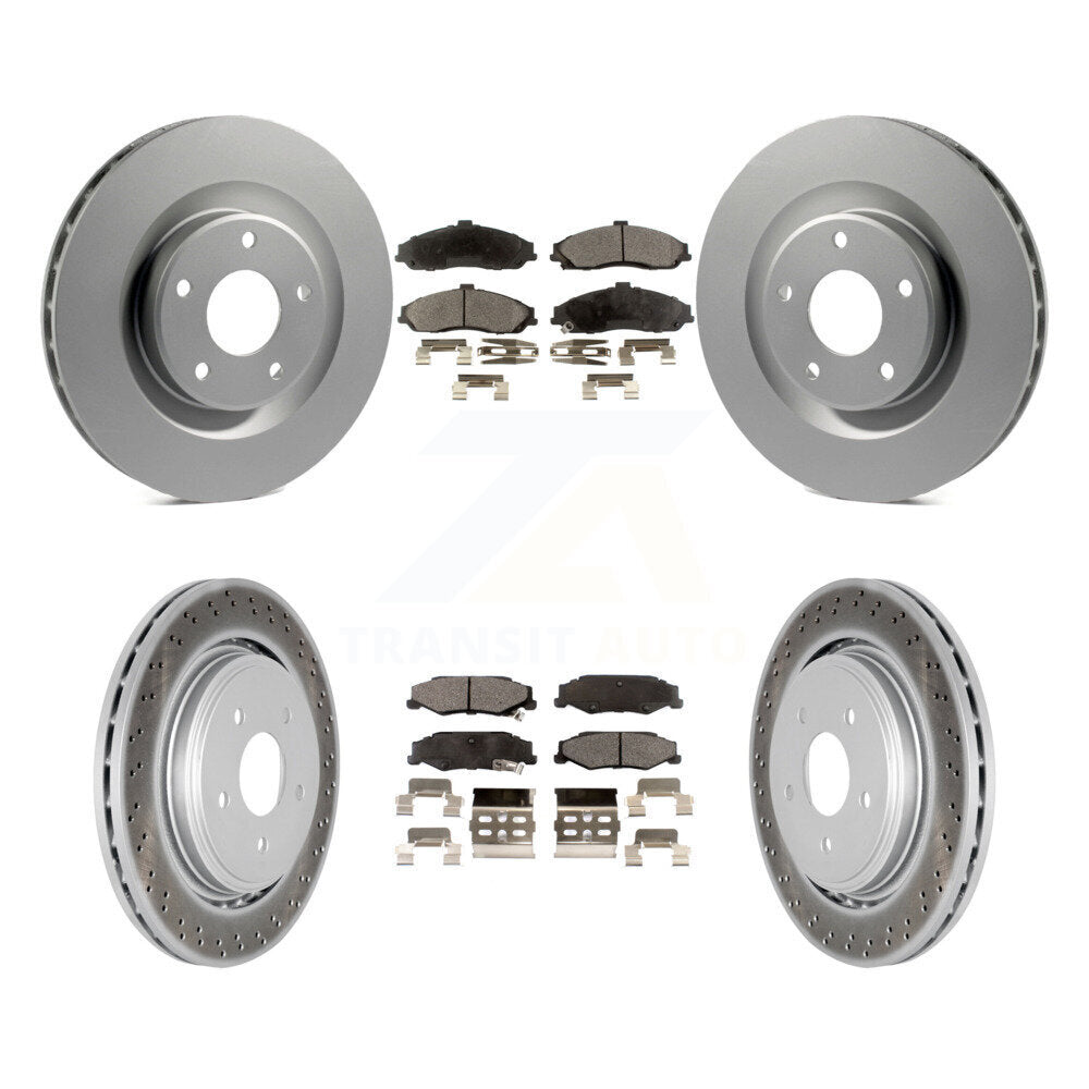 Disc Rotors and Ceramic Brake Pads Kit-KGT-100616 - Kit.bestparts.ca Kit.bestparts.ca