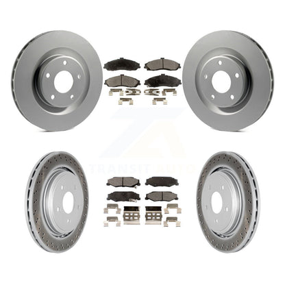 Disc Rotors and Ceramic Brake Pads Kit-KGT-100616 - Kit.bestparts.ca