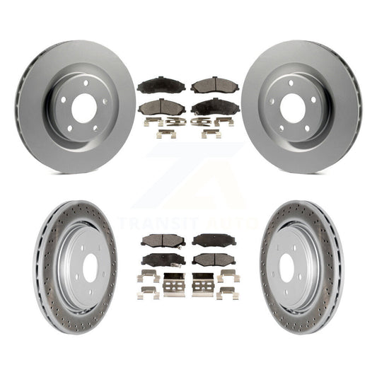 Disc Rotors and Ceramic Brake Pads Kit-KGT-100616 - Kit.bestparts.ca