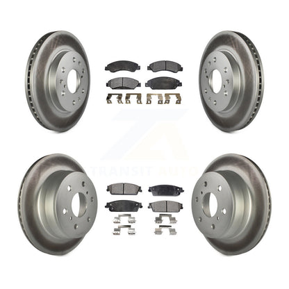 Disc Rotors and Ceramic Brake Pads Kit-KGT-100618 - Kit.bestparts.ca