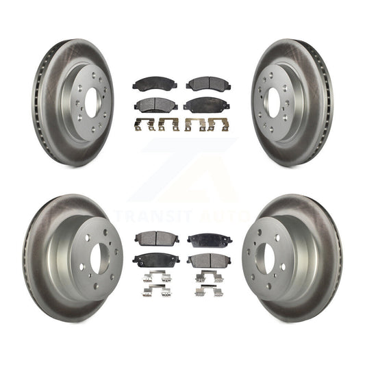 Disc Rotors and Ceramic Brake Pads Kit-KGT-100618 - Kit.bestparts.ca