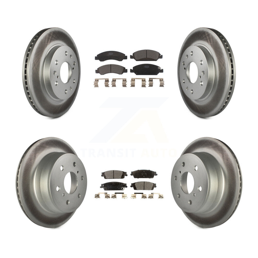 Disc Rotors and Ceramic Brake Pads Kit-KGT-100623 - Kit.bestparts.ca