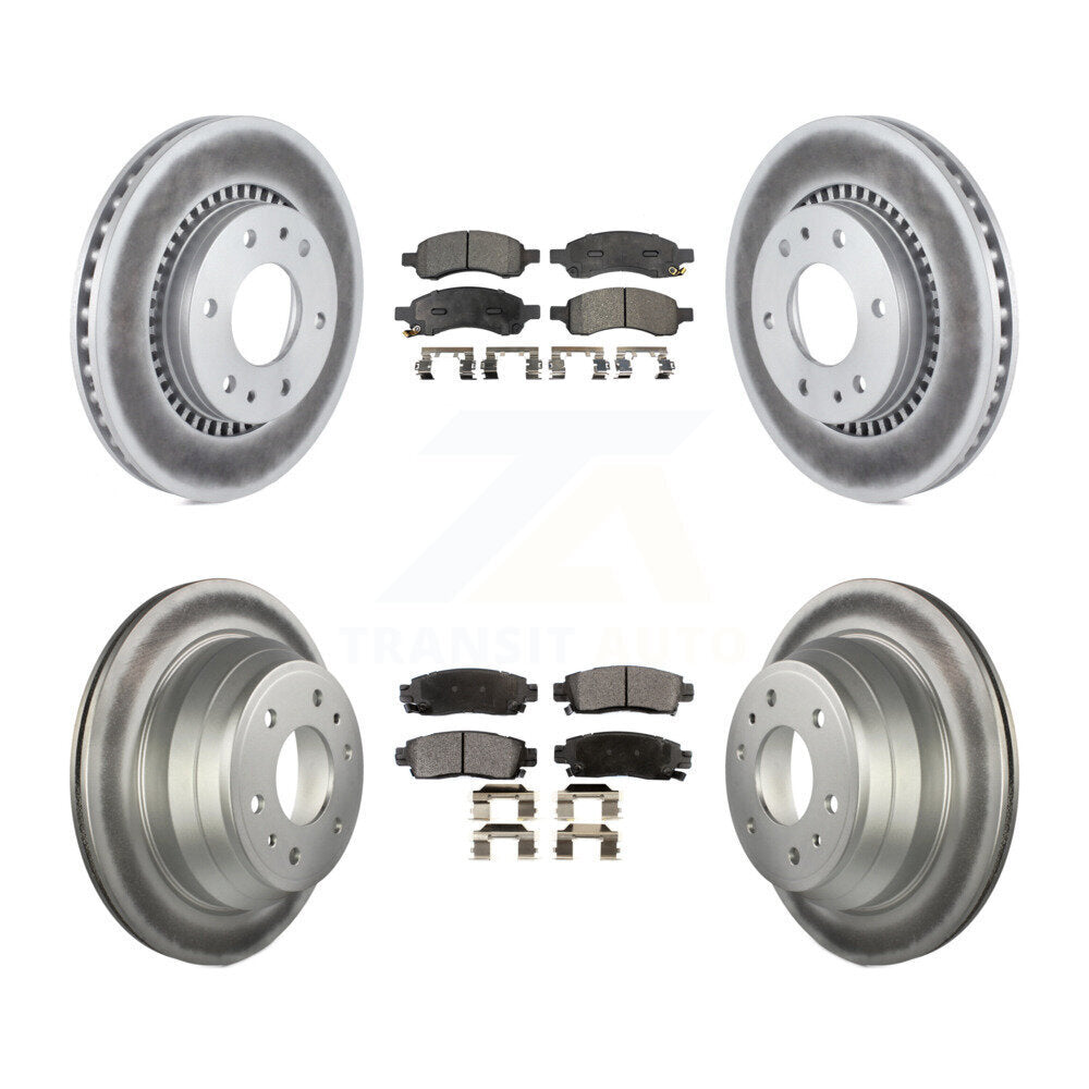 Disc Rotors and Ceramic Brake Pads Kit-KGT-100628 - Kit.bestparts.ca Kit.bestparts.ca