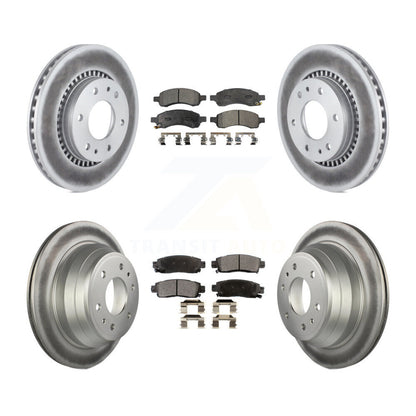 Disc Rotors and Ceramic Brake Pads Kit-KGT-100628 - Kit.bestparts.ca