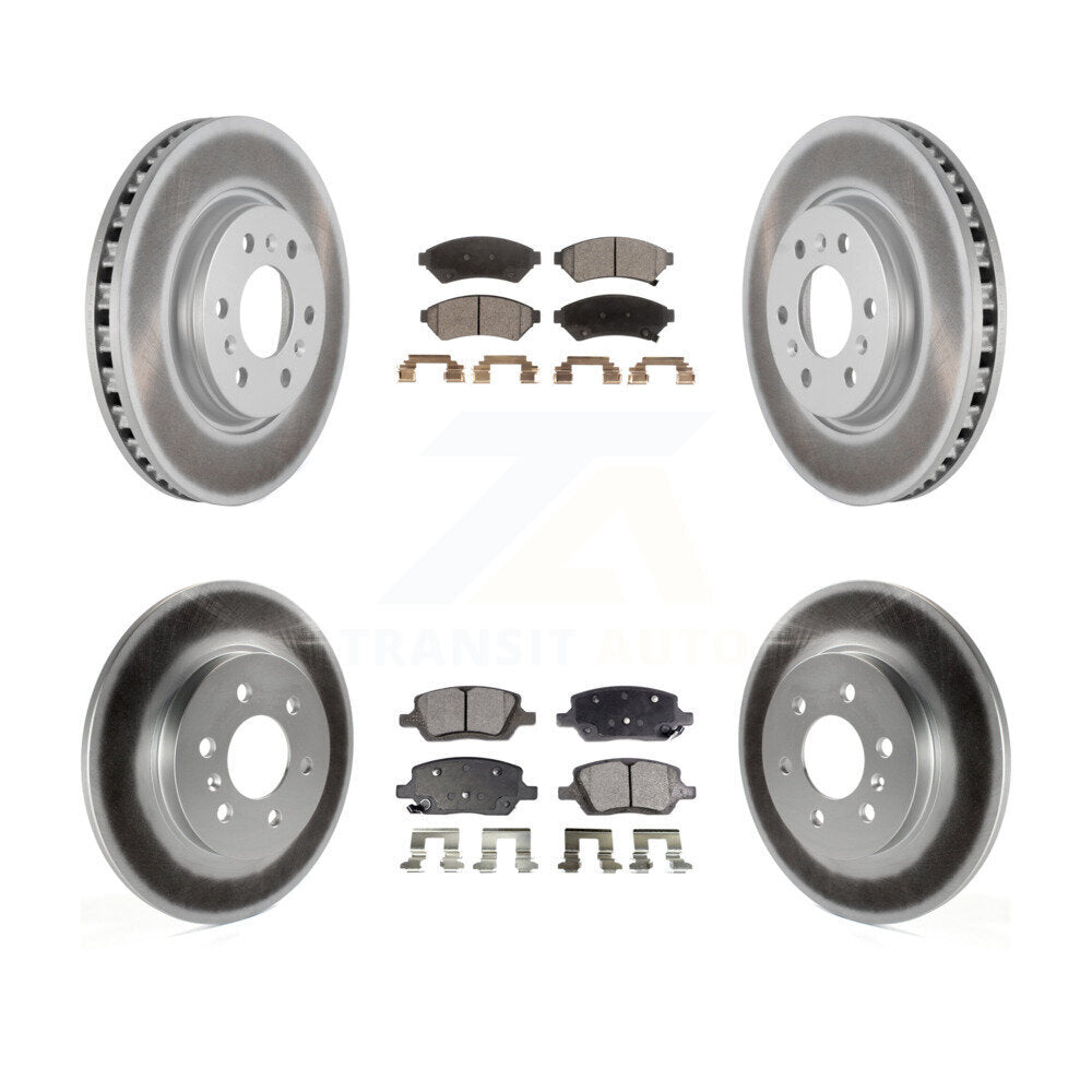 Disc Rotors and Ceramic Brake Pads Kit-KGT-100629 - Kit.bestparts.ca Kit.bestparts.ca