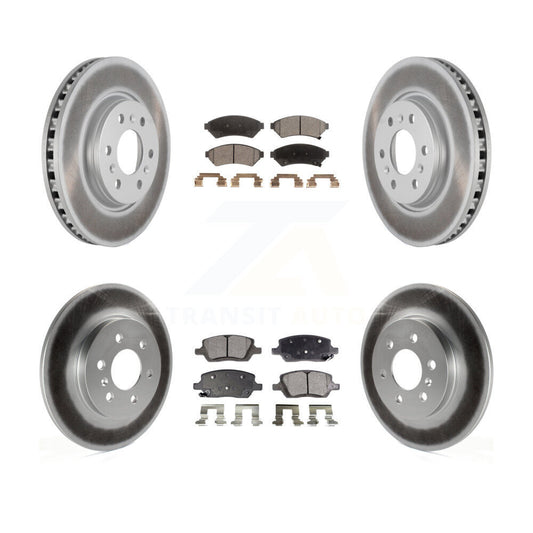 Disc Rotors and Ceramic Brake Pads Kit-KGT-100629 - Kit.bestparts.ca