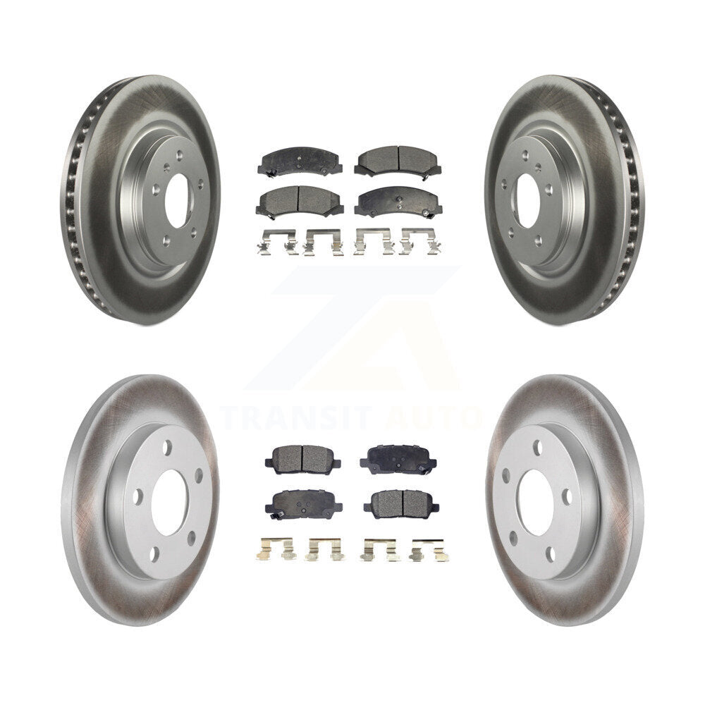 Disc Rotors and Ceramic Brake Pads Kit-KGT-100630 - Kit.bestparts.ca