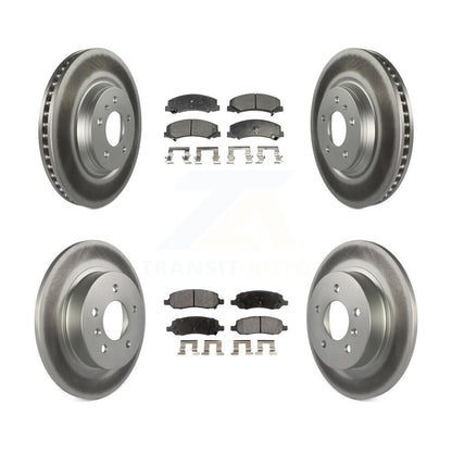 Disc Rotors and Ceramic Brake Pads Kit-KGT-100631 - Kit.bestparts.ca