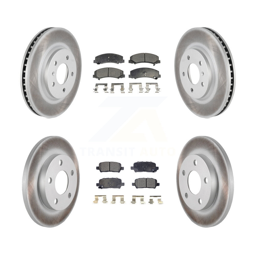 Disc Rotors and Ceramic Brake Pads Kit-KGT-100632 - Kit.bestparts.ca Kit.bestparts.ca