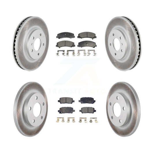 Disc Rotors and Ceramic Brake Pads Kit-KGT-100632 - Kit.bestparts.ca