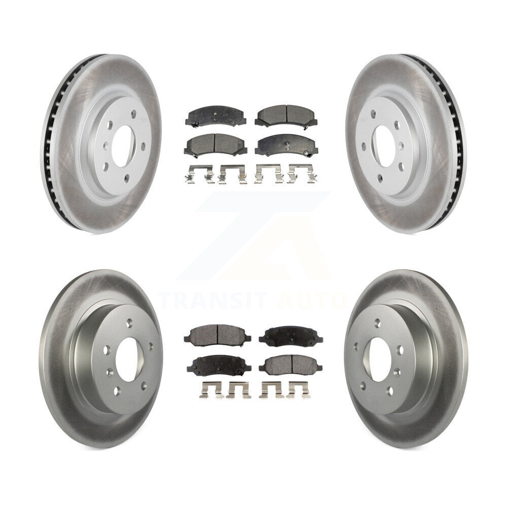 Disc Rotors and Ceramic Brake Pads Kit-KGT-100633 - Kit.bestparts.ca