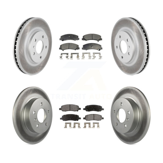Disc Rotors and Ceramic Brake Pads Kit-KGT-100633 - Kit.bestparts.ca