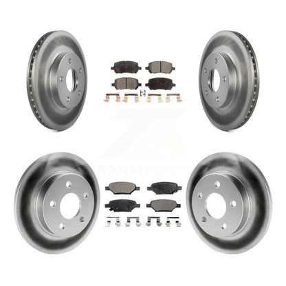 Disc Rotors and Ceramic Brake Pads Kit-KGT-100635 - Kit.bestparts.ca