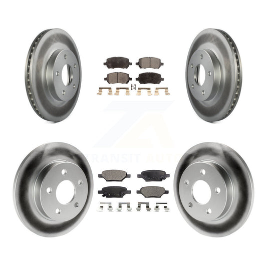 Disc Rotors and Ceramic Brake Pads Kit-KGT-100635 - Kit.bestparts.ca