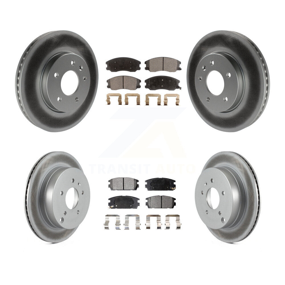 Disc Rotors and Ceramic Brake Pads Kit-KGT-100636 - Kit.bestparts.ca Kit.bestparts.ca