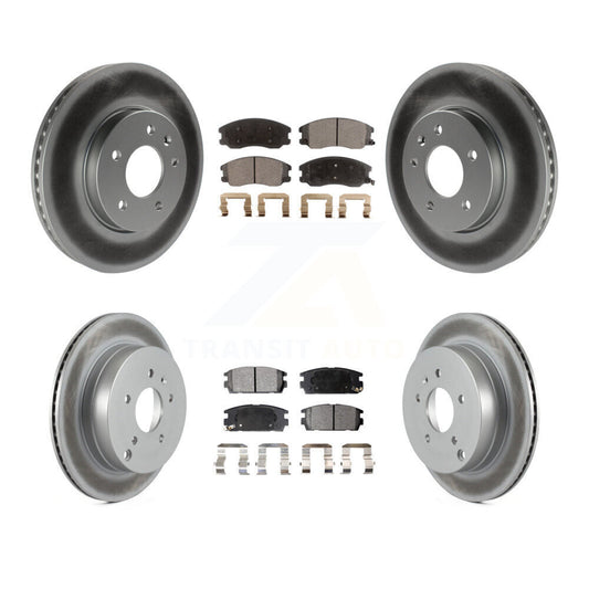 Disc Rotors and Ceramic Brake Pads Kit-KGT-100636 - Kit.bestparts.ca