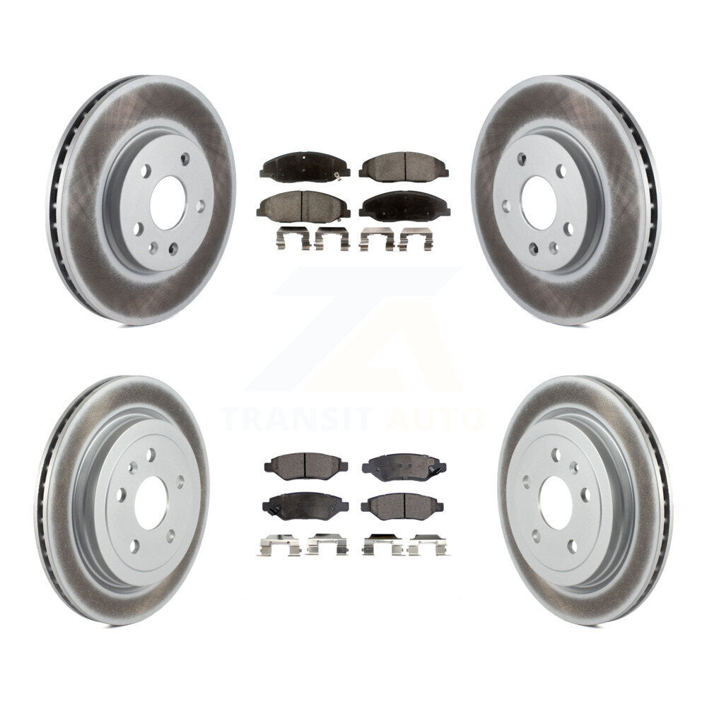 Disc Rotors and Ceramic Brake Pads Kit-KGT-100640 - Kit.bestparts.ca Kit.bestparts.ca