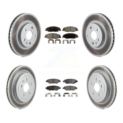 Disc Rotors and Ceramic Brake Pads Kit-KGT-100640 - Kit.bestparts.ca