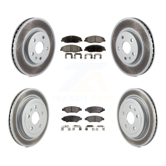 Disc Rotors and Ceramic Brake Pads Kit-KGT-100640 - Kit.bestparts.ca