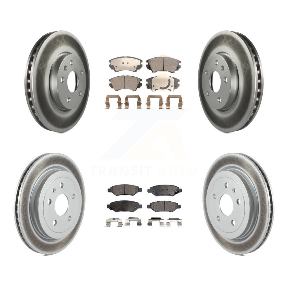 Disc Rotors and Ceramic Brake Pads Kit-KGT-100643 - Kit.bestparts.ca Kit.bestparts.ca