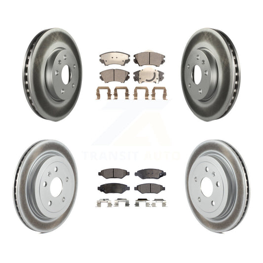 Disc Rotors and Ceramic Brake Pads Kit-KGT-100643 - Kit.bestparts.ca