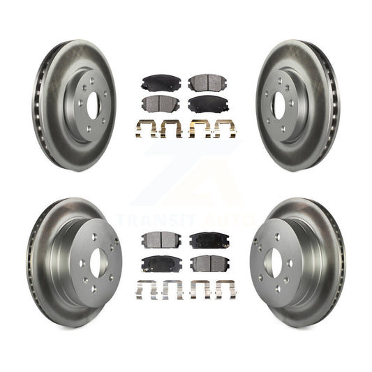 Disc Rotors and Ceramic Brake Pads Kit-KGT-100644 - Kit.bestparts.ca