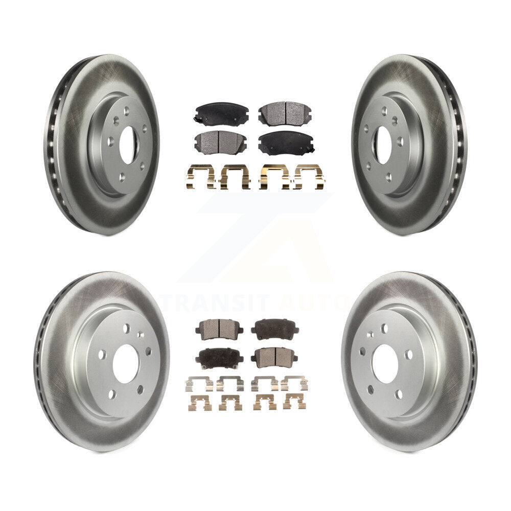 Disc Rotors and Ceramic Brake Pads Kit-KGT-100645 - Kit.bestparts.ca Kit.bestparts.ca