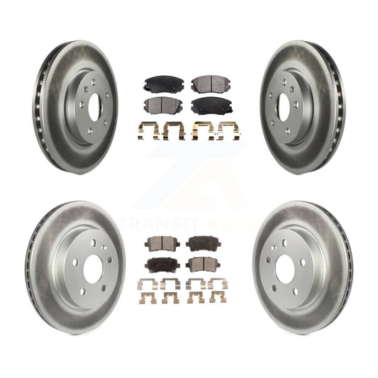 Disc Rotors and Ceramic Brake Pads Kit-KGT-100645 - Kit.bestparts.ca