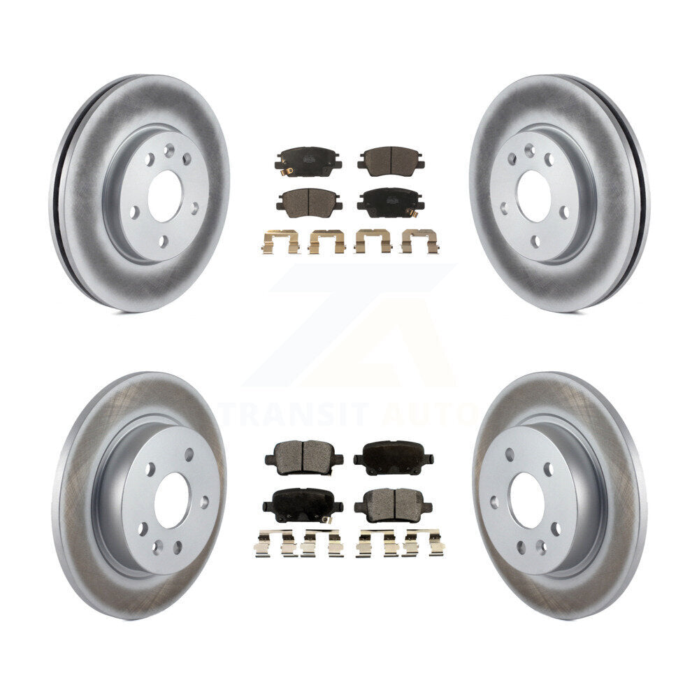Disc Rotors and Ceramic Brake Pads Kit-KGT-100649 - Kit.bestparts.ca