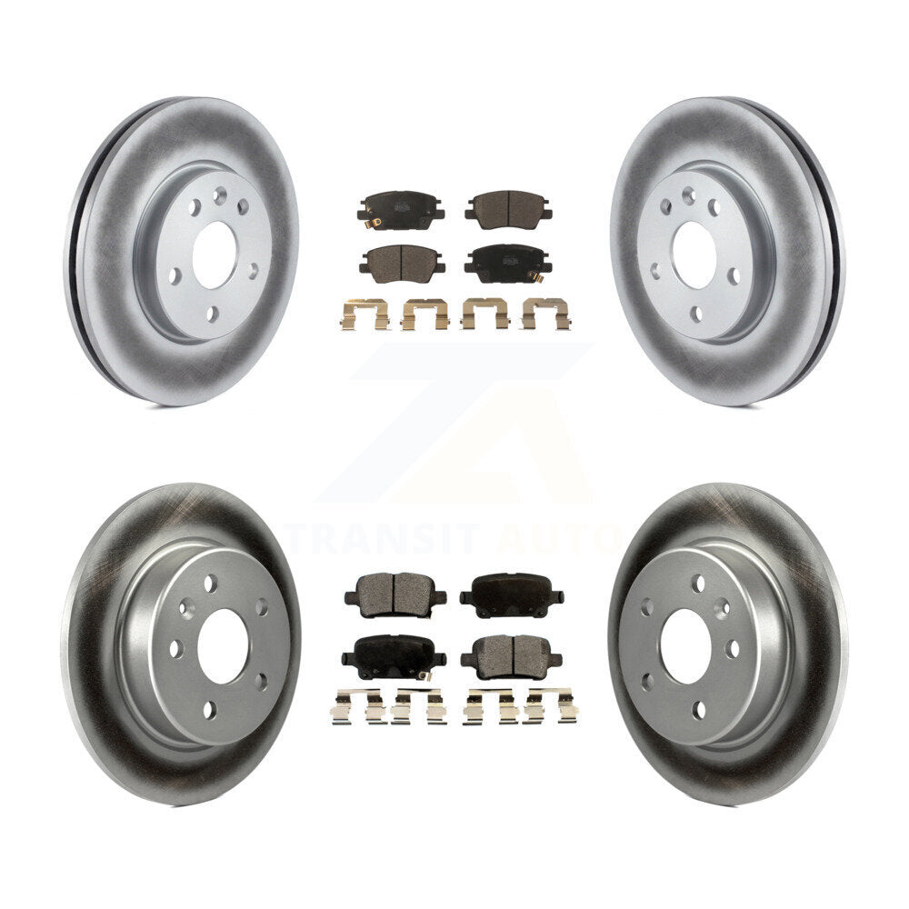 Disc Rotors and Ceramic Brake Pads Kit-KGT-100650 - Kit.bestparts.ca Kit.bestparts.ca